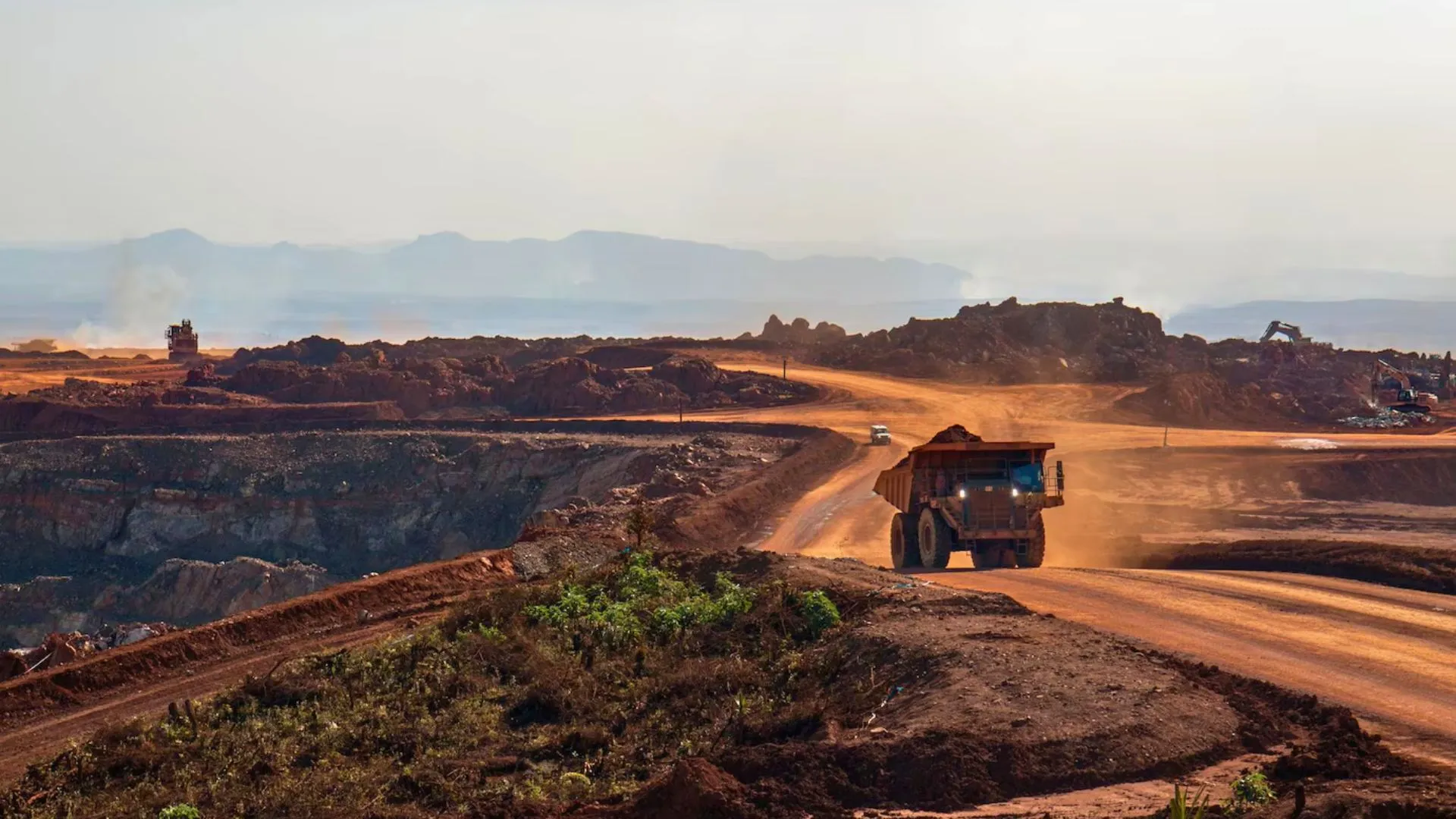 Campo de mineração - O principal investimento da Bradespar é na Vale