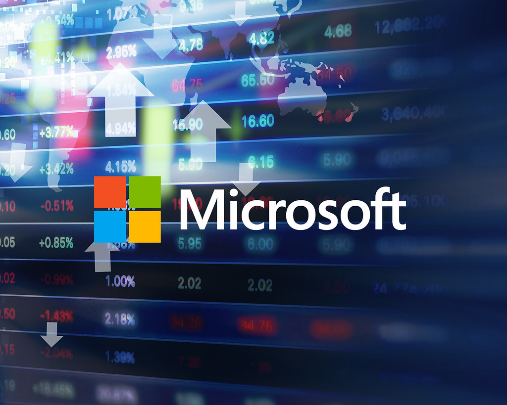 Microsoft (MSFT34) supera expectativa e registra alta de 21% nas receitas