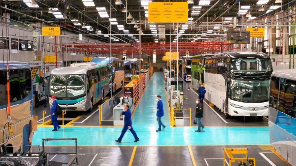 Marcopolo (POMO4) reverte lucro e tem prejuízo de R$ 14 mi no 1TRI21