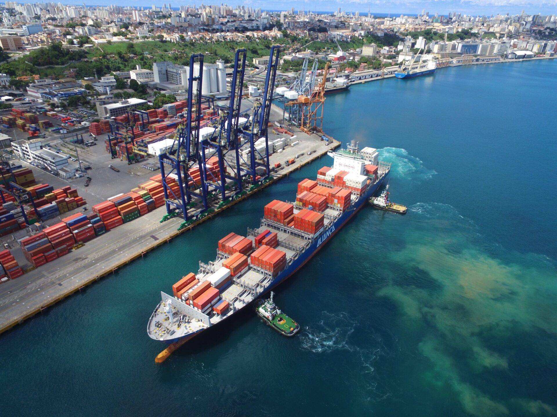 Wilson Sons (WSON33) tem alta de 110,1% no lucro no 4TRI