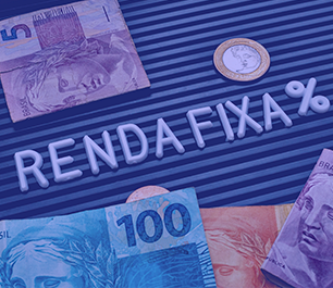 foto de notas e moedas: renda fixa