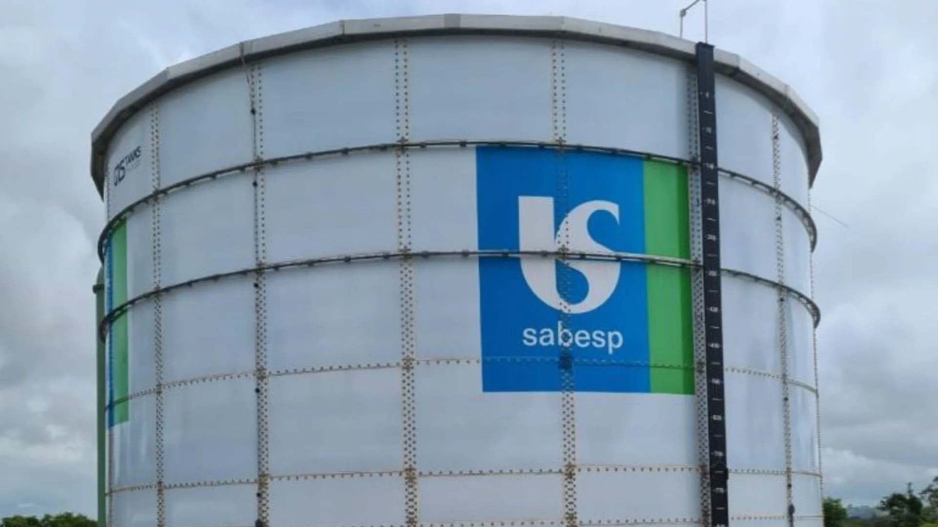 Tanque de água da Sabesp