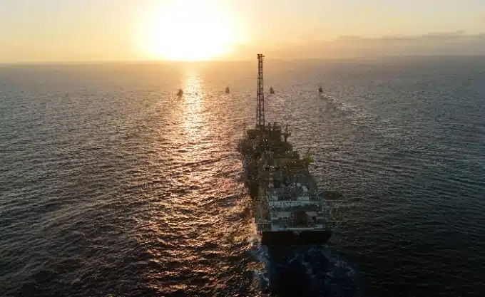 Plataforma da Petrobras