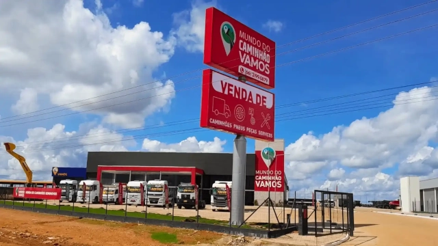 Fachada da loja da Vamos em rodovia