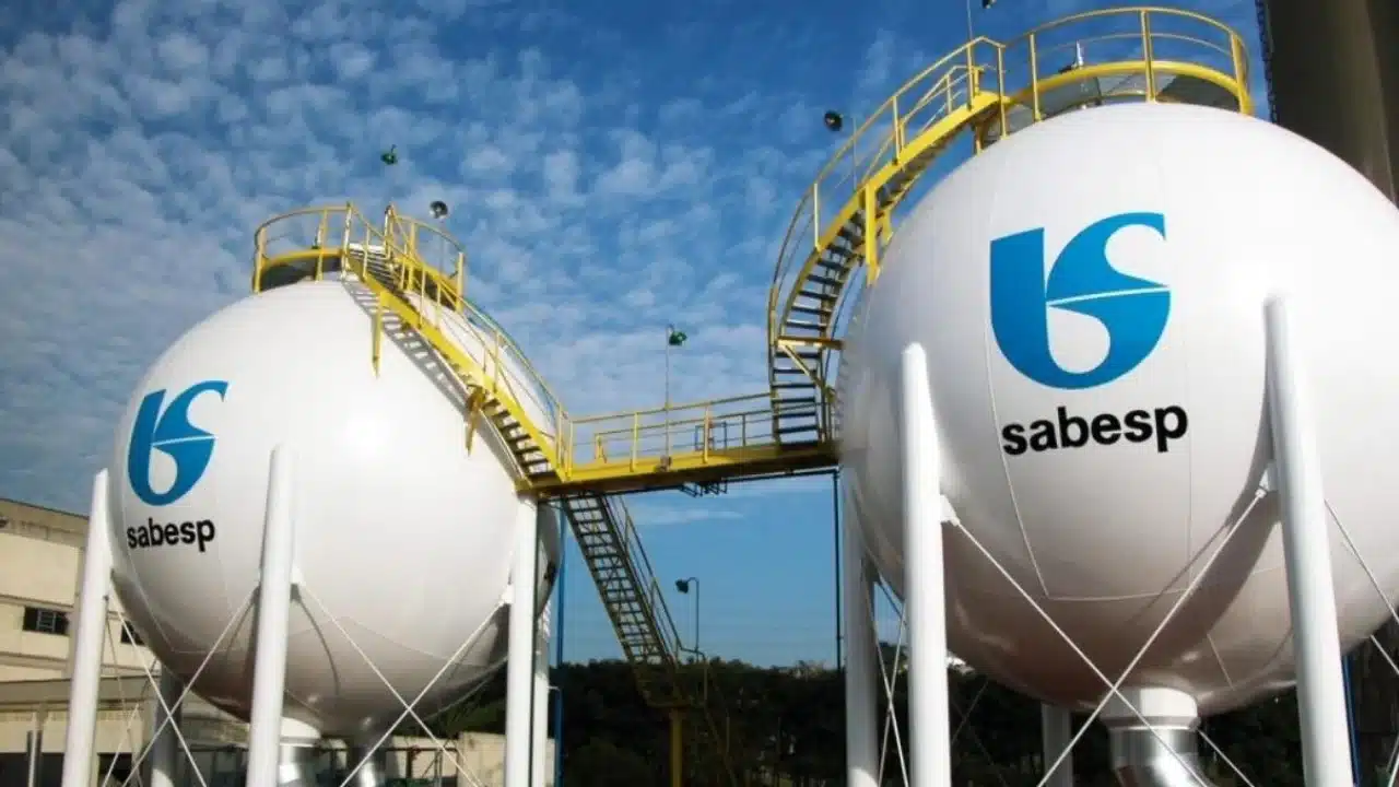 Caixas d'água da Sabesp