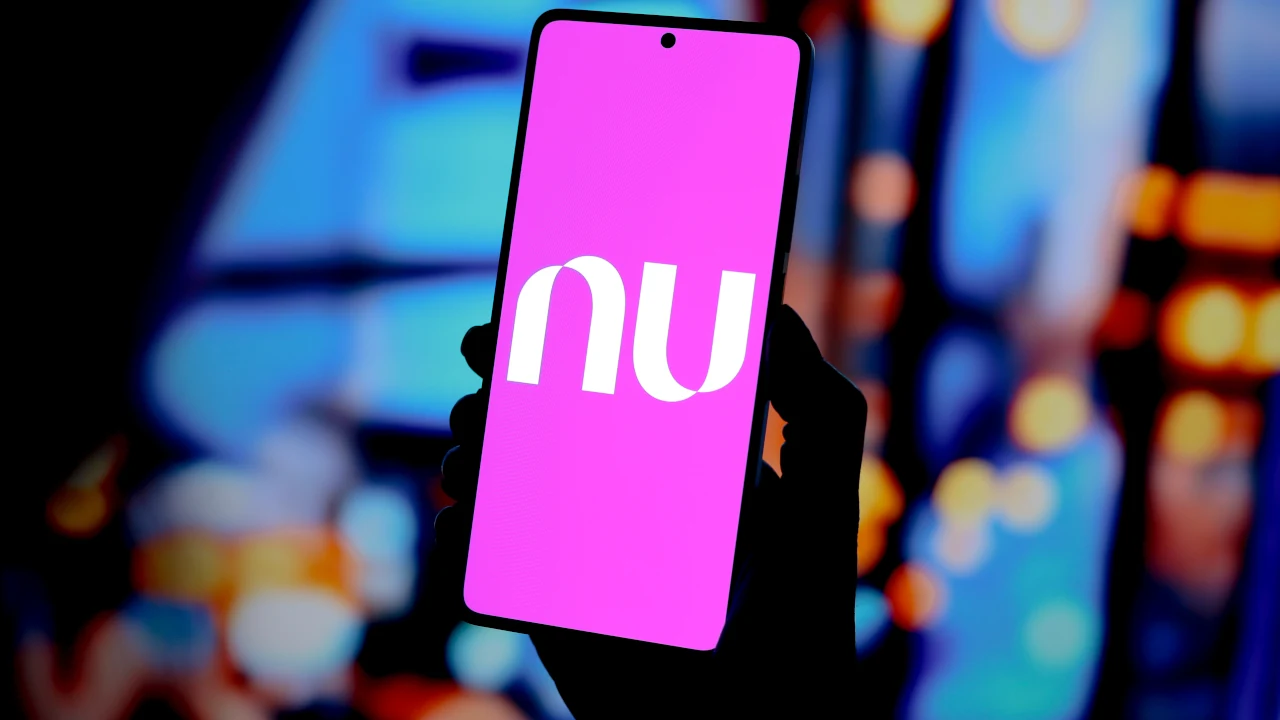 Ilustração de logo do Nubank