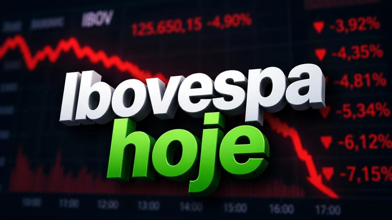 Imagem em IA representando Ibovespa hoje